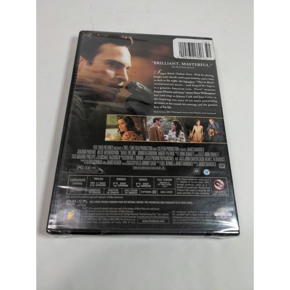 Walk The Line (DVD, 2006 Full Frame) BRAND NEW! SEALED! FREE S/H Joaquin Phoenix - Picture 2 of 2